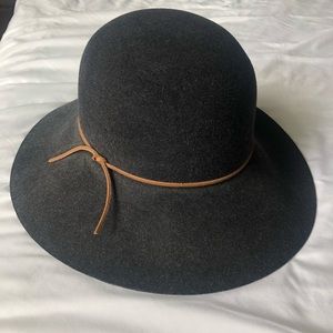 Rag & Bone felt black cunaway hat